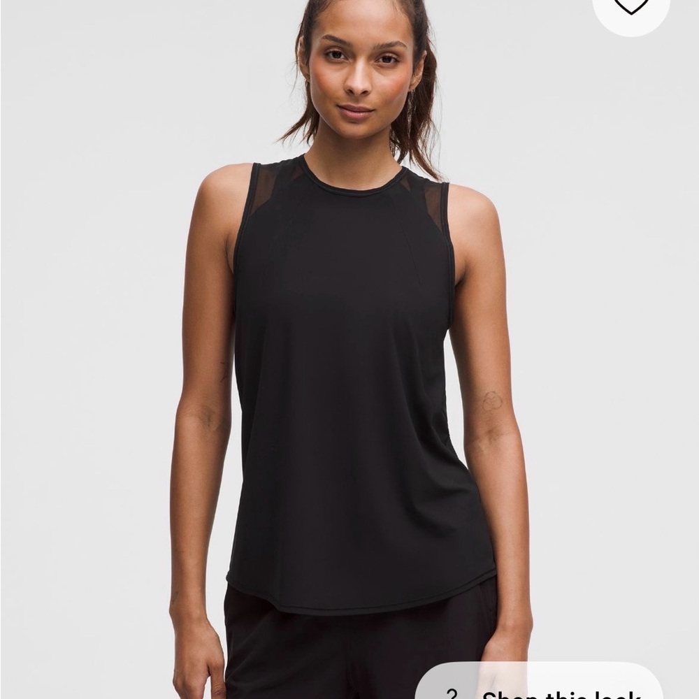 lululemon Sculpt Tank Top - Black